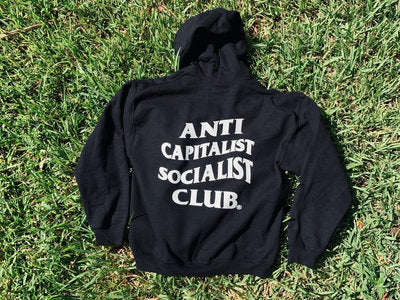 Anti Capitalist Socialist Club TSDW REMIX Black Hoodie 1.0