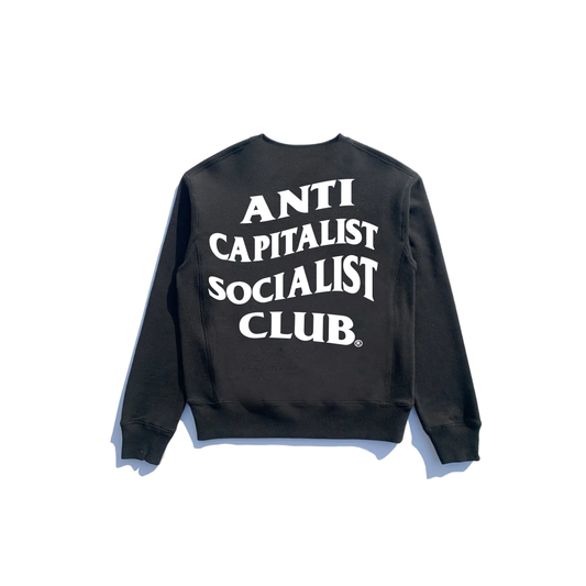 Anti-Capitalist Socialist Club TSDW REMIX Black Sweatshirt  1.0