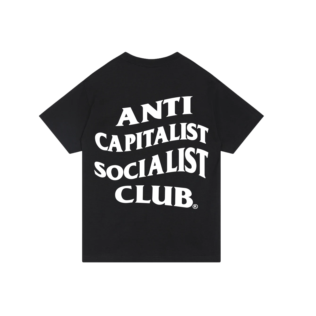 Anti Capitalist Socialist Club TSDW Black T-shirt