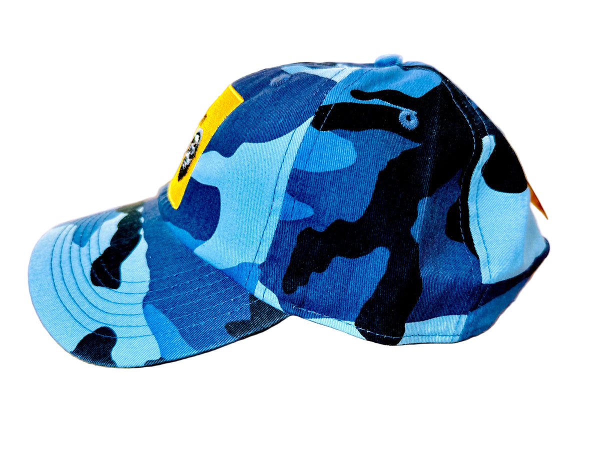 TSDW Night Camo Low-Pro ‘Dad Hat’ 🔵🧢⚫️🩵