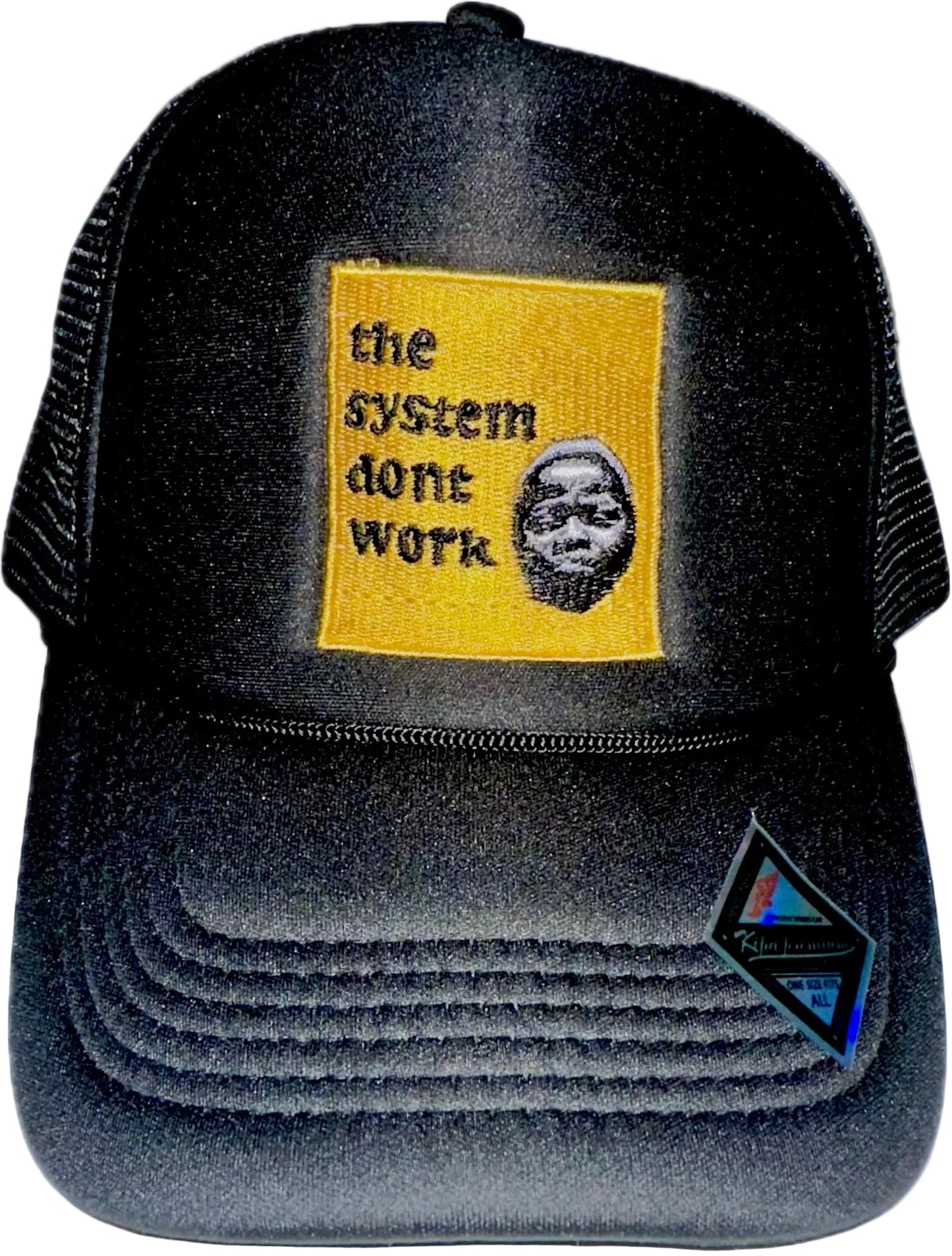 TSDW CLASSIC BLACK TRUCKER CAP ⚠️