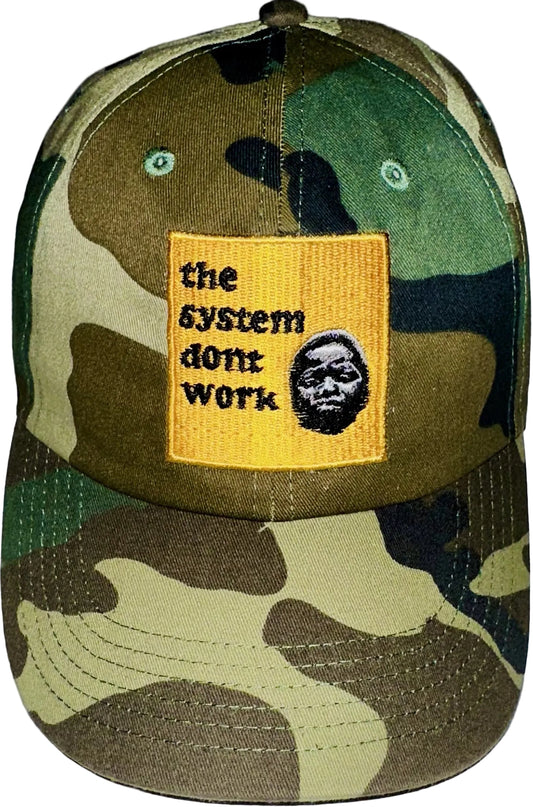 TSDW WOODLAND CAMO LOW-PRO DAD HAT 🟢🟤⚫️🧢⚠️