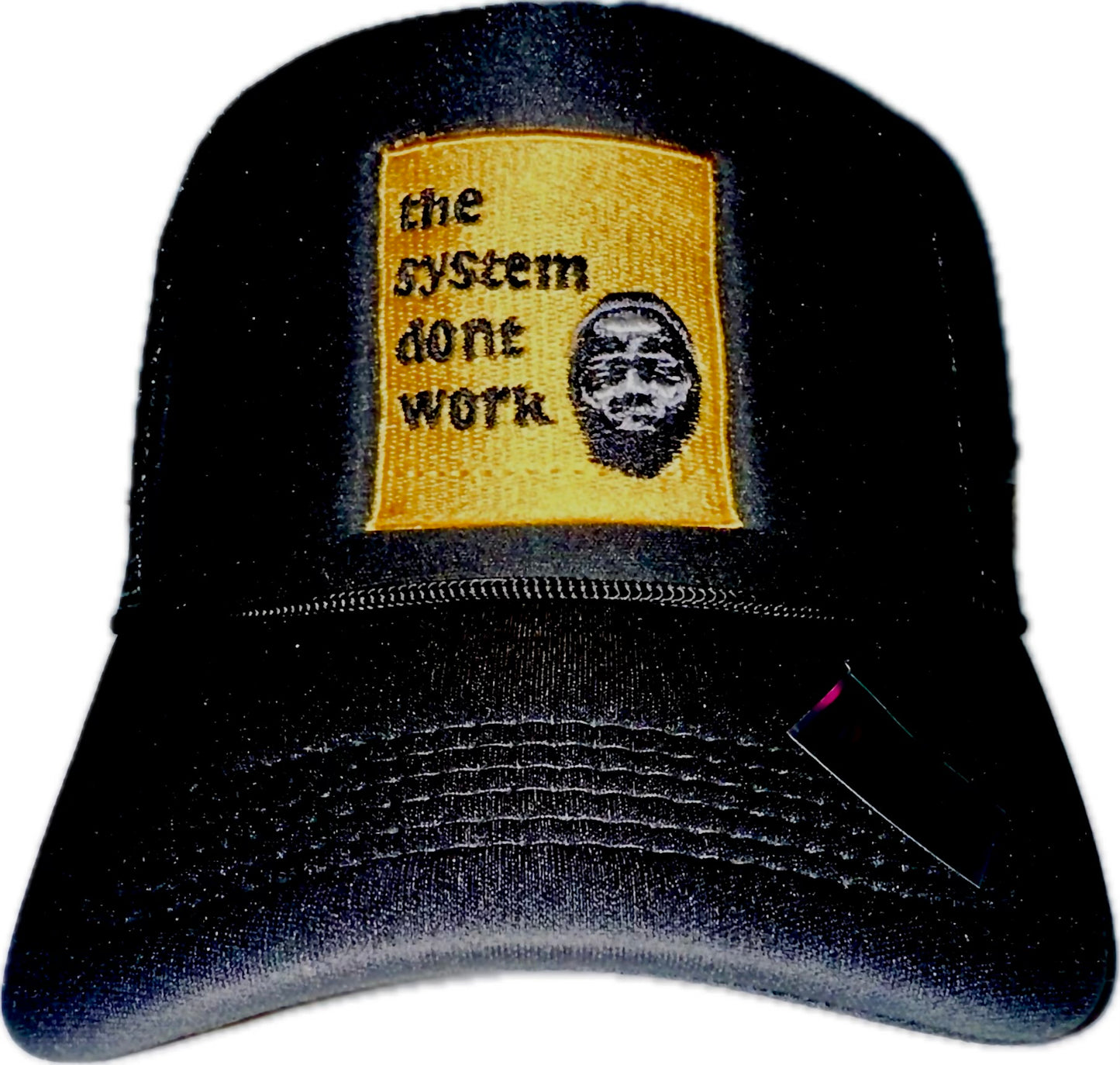 TSDW CLASSIC BLACK TRUCKER CAP ⚠️