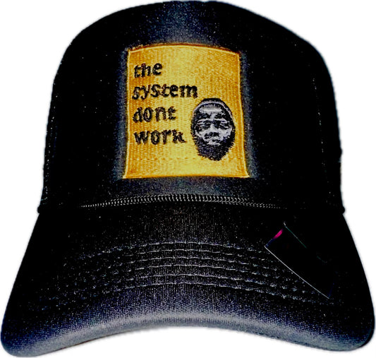 TSDW CLASSIC BLACK TRUCKER CAP ⚠️