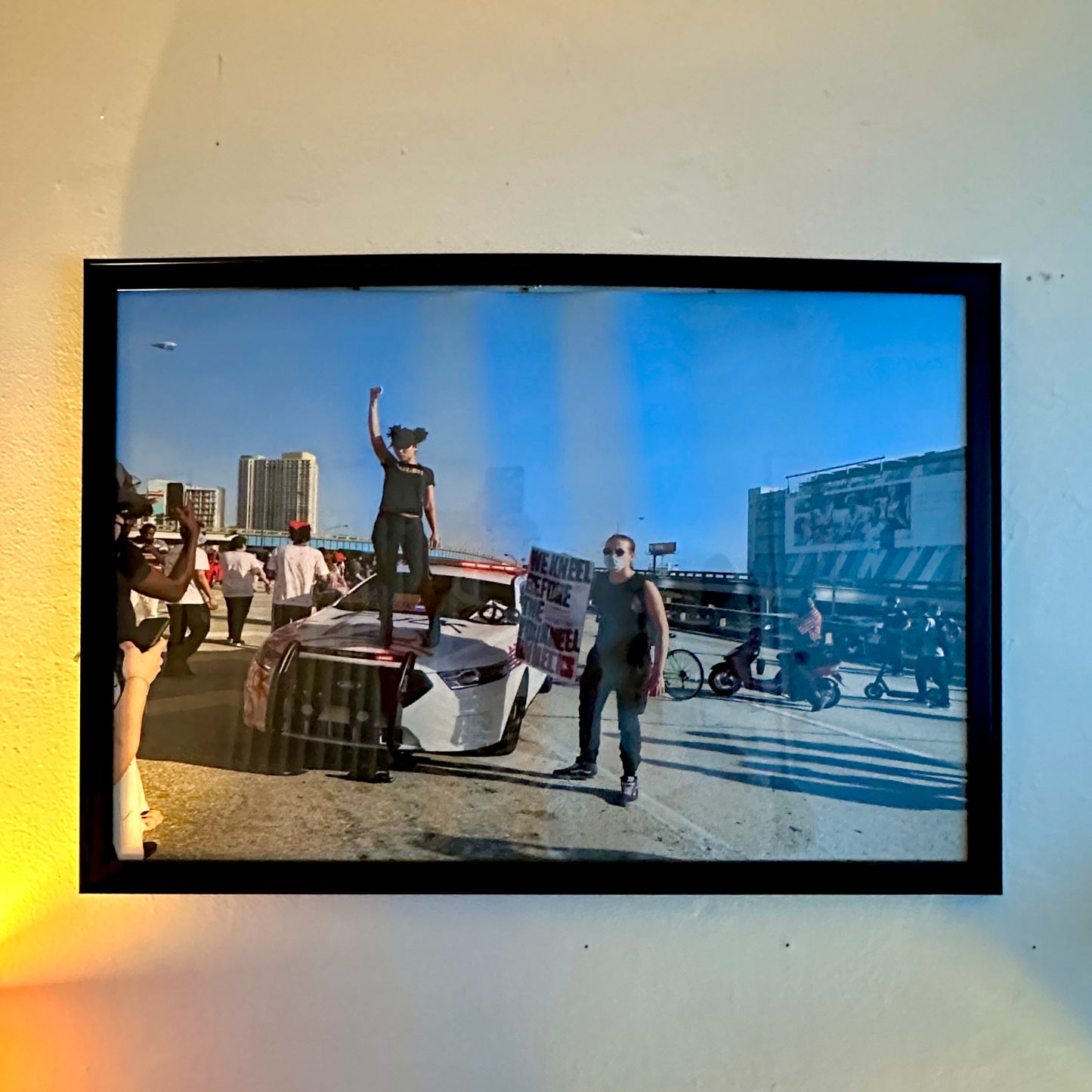 🖼️ Fine Art Print (Framed)  ‘The New Statue of Liberty’ 24” × 36” Signed x Numbered