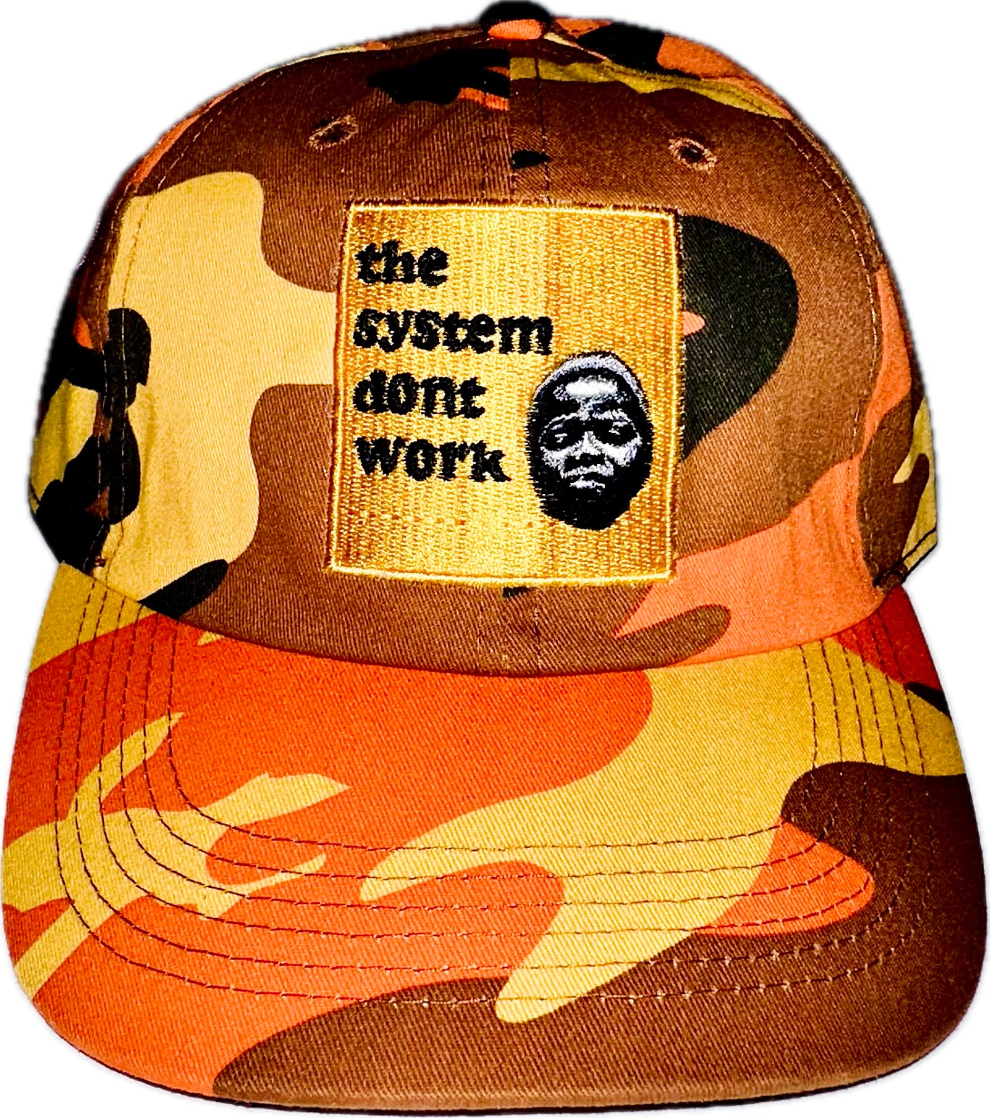 TSDW FIRE CAMO LOW-PRO DAD HAT 🔥