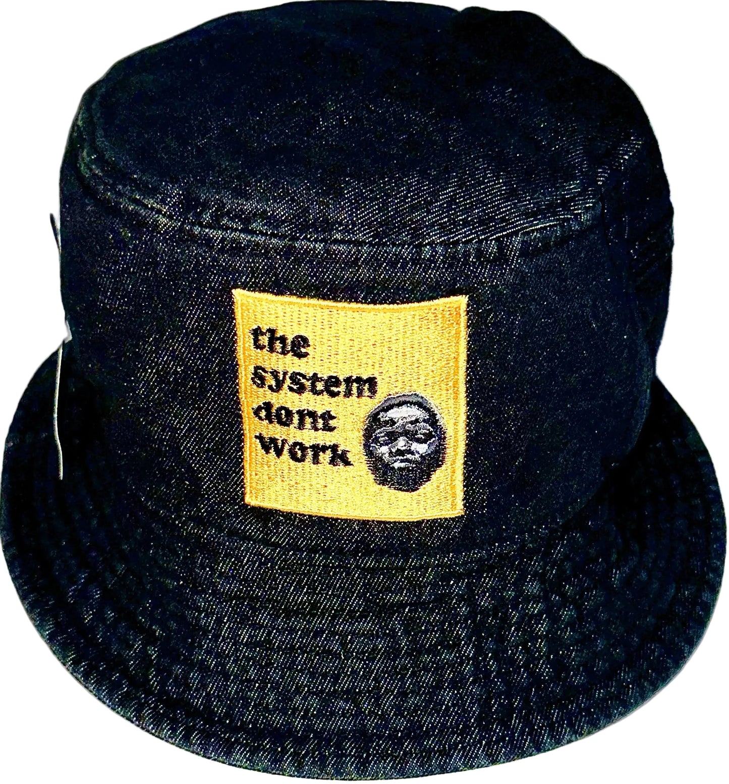TSDW Black Denim Utility Bucket Hat