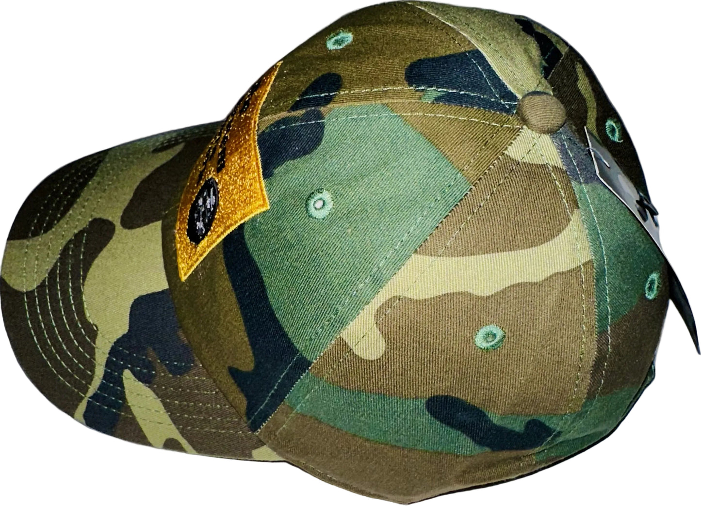 TSDW WOODLAND CAMO LOW-PRO DAD HAT 🟢🟤⚫️🧢⚠️