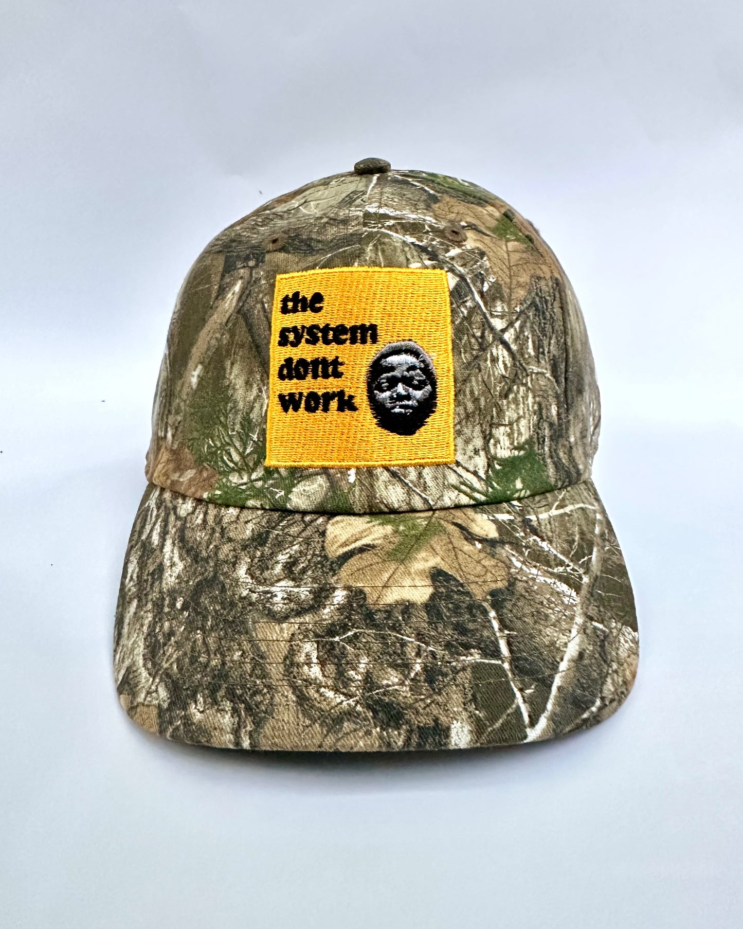 [Tree Bark Camo] TheSystemDontWork 1.1 Lo-Pro "Dad Hat" Cap