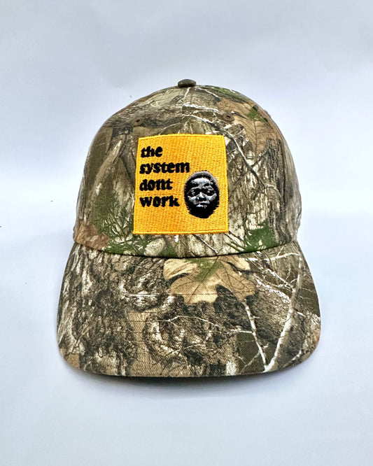 [Tree Bark Camo] TheSystemDontWork 1.1 Lo-Pro "Dad Hat" Cap
