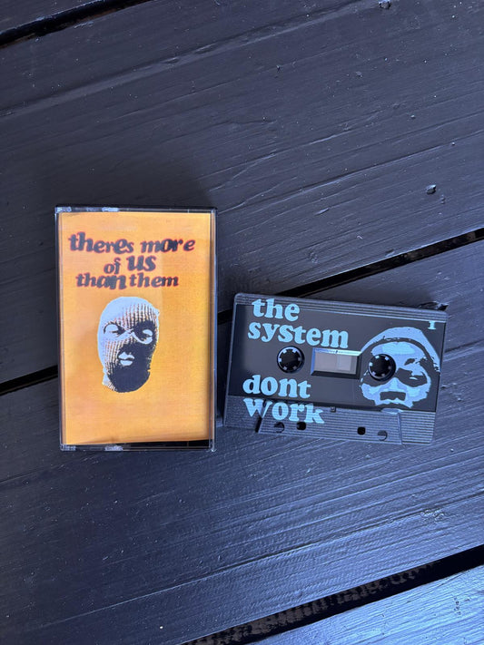 Pre-Order 
“There’s More of Us Than Them” LP [The Black Tape] Cassette