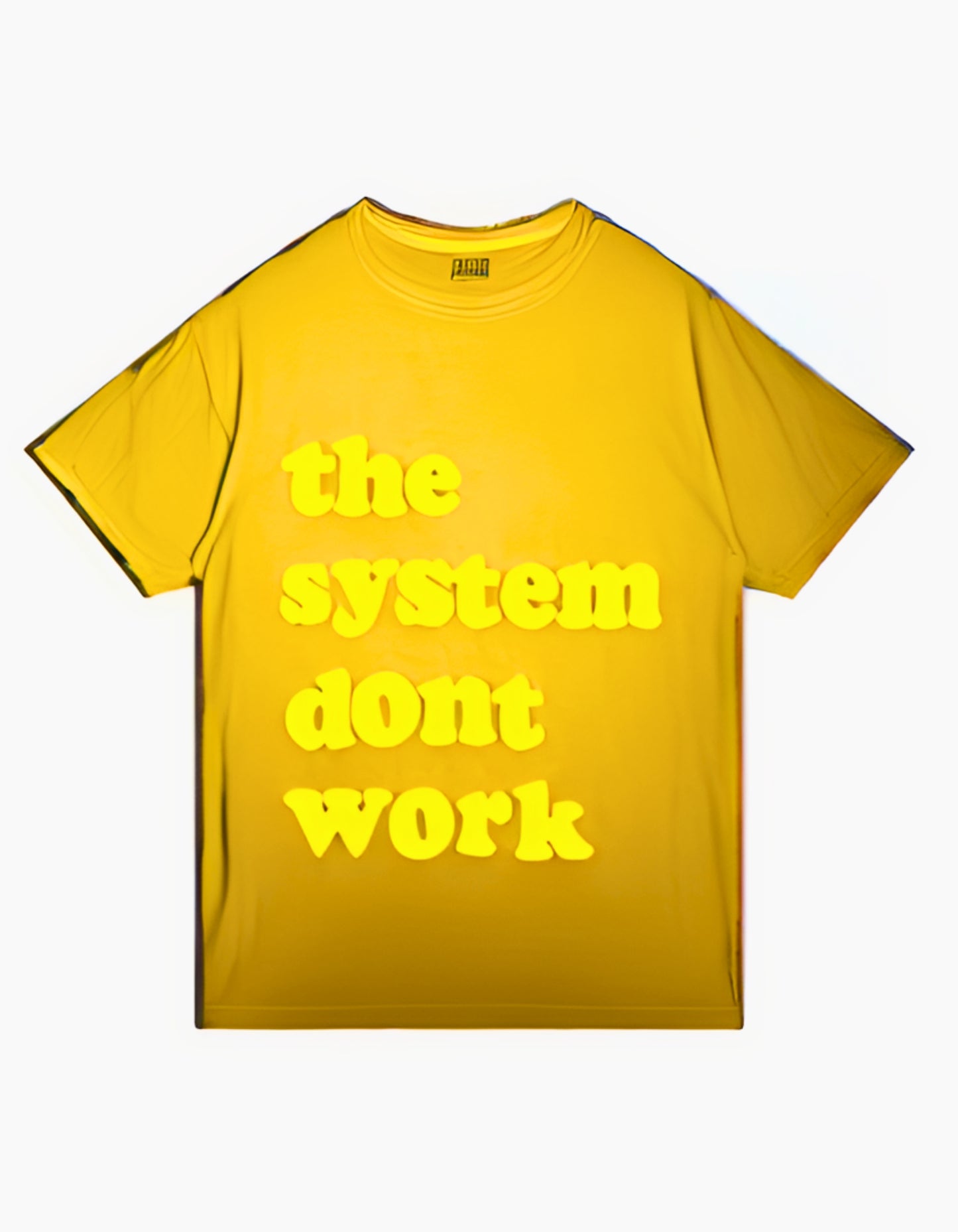 TSDW Summer 2025 T-Shirt - Yellow on Mustard Gold Color-way (Oversized)
