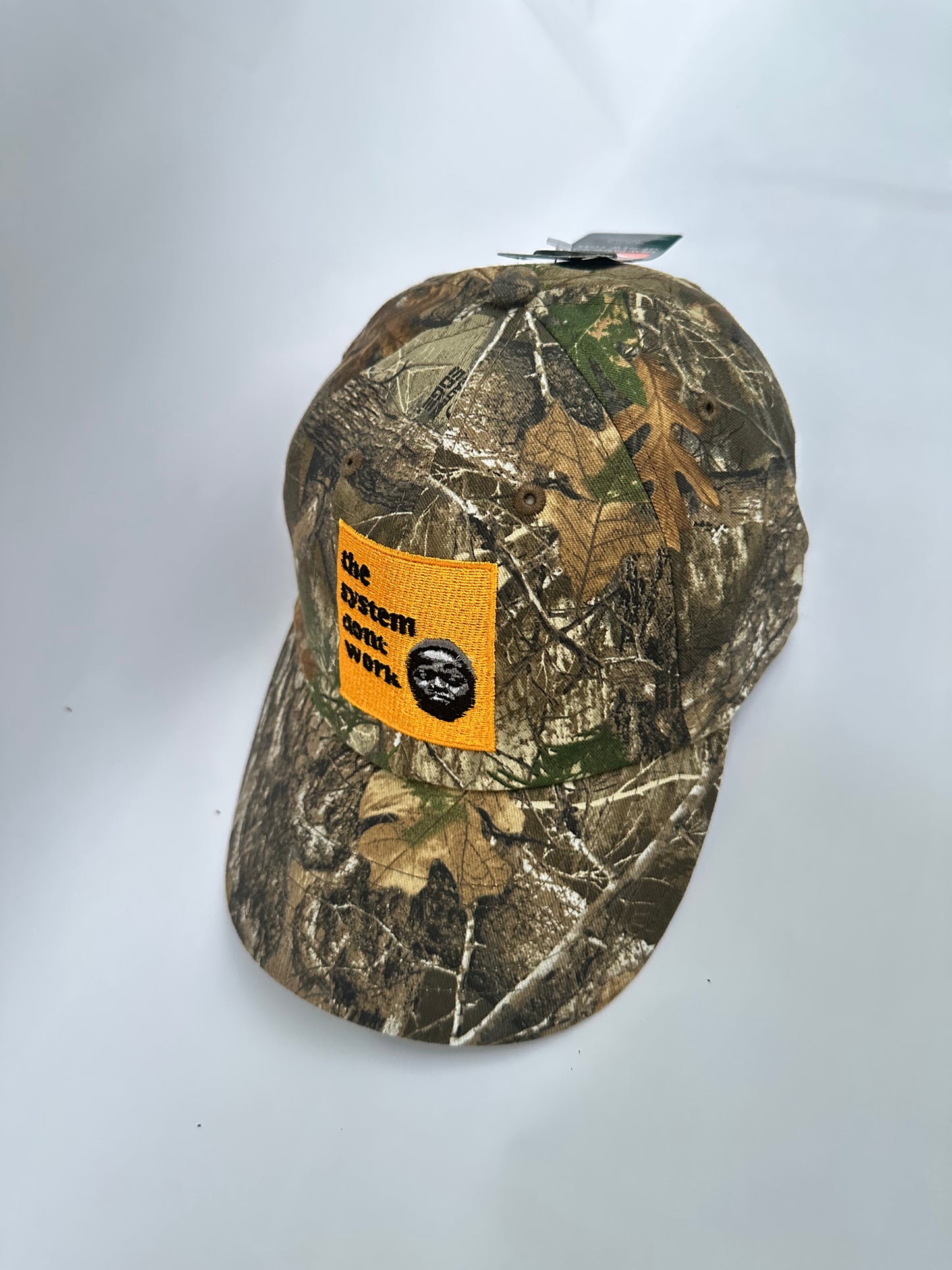 [Tree Bark Camo] TheSystemDontWork 1.1 Lo-Pro "Dad Hat" Cap